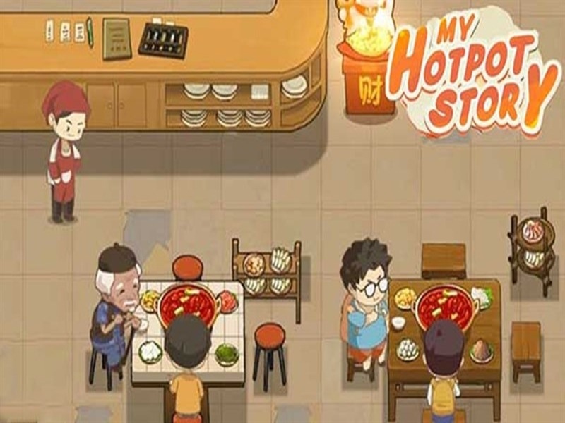 Menu và tài nguyên trong bản MOD Tiệm Lẩu Đường Hạnh Phúc