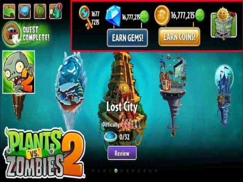 Tải Hack Plant vs Zombie 2 (Vô Hạn Tiền, Max Level) v13.4.1 3 Không Quảng Cáo Trong Hack Plant vs Zombie 2