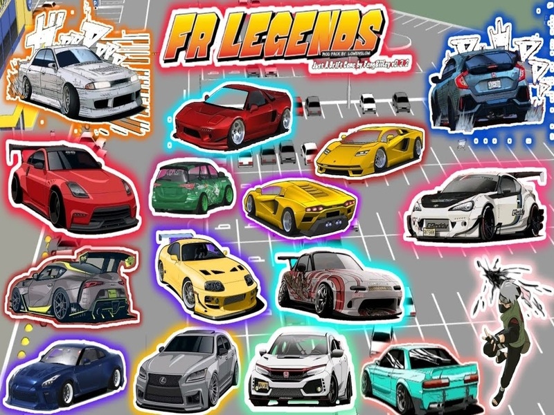Tải Fr Legends 0.3.4 Hack Funnymod Mod Apk (Vô Hạn Tiền, Menu) 3 Mở Khóa Toàn Bộ Xe Trong FR Legends Mod