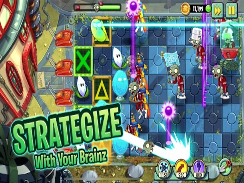 Tải Hack Plant vs Zombie 2 (Vô Hạn Tiền, Max Level) v13.4.1 5 So Sánh Bản Gốc Và Bản Hack Plant vs Zombie 2