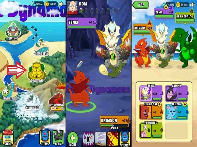 Tải Dynamons World Hack (Vô Hạn Tiền, Không Quảng Cáo) v1.12.01 2 Gameplay Thú Vị Trong Dynamons World