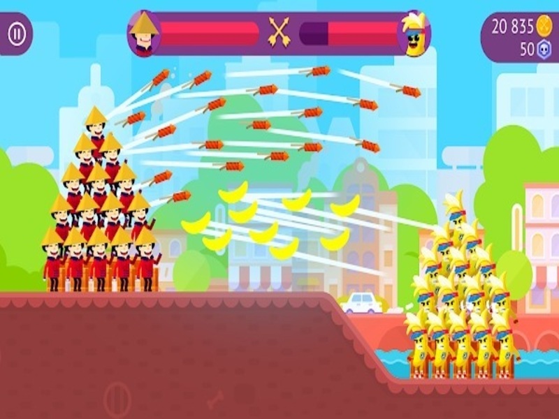 Tải Hack Bowmasters Mod Apk (Full Tiền, Nhân Vật) v10.0.1 2 Gameplay Thú Vị Trong Hack Bowmasters