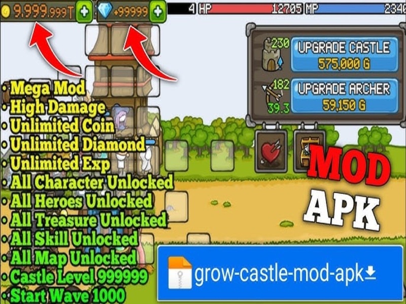 Hướng Dẫn Cài Đặt Mod Grow Castle