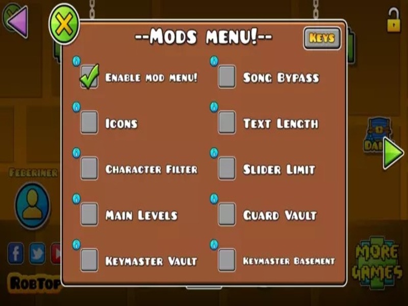 Không Quảng Cáo Trong Hack Geometry Dash