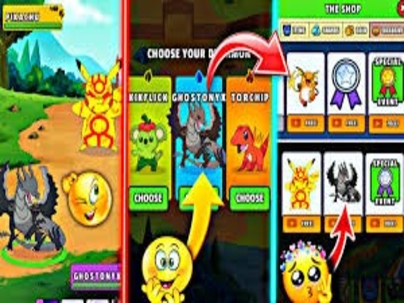 Tải Dynamons World Hack (Vô Hạn Tiền, Không Quảng Cáo) v1.12.01 5 So Sánh Bản Gốc Và Bản Dynamons World Hack