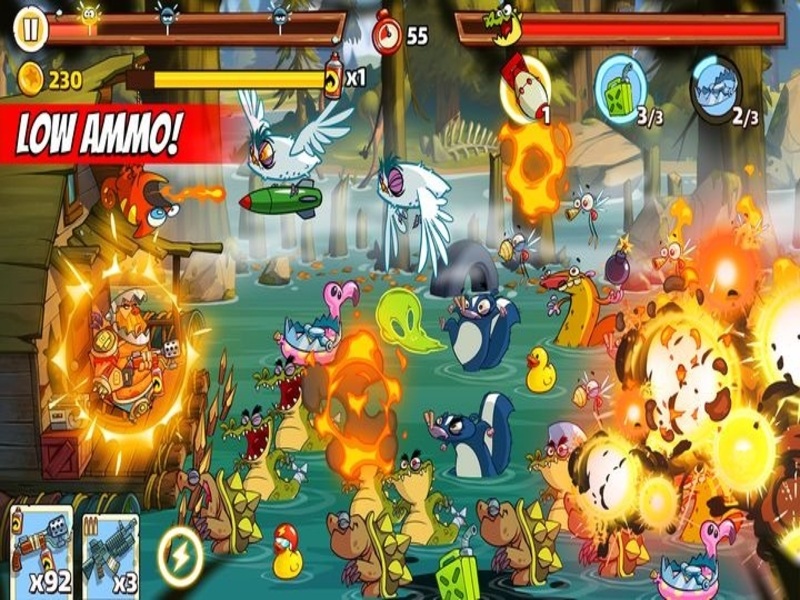 Đồ Họa Nâng Cấp, Hiệu Ứng Sinh Động Trong Swamp Attack 2