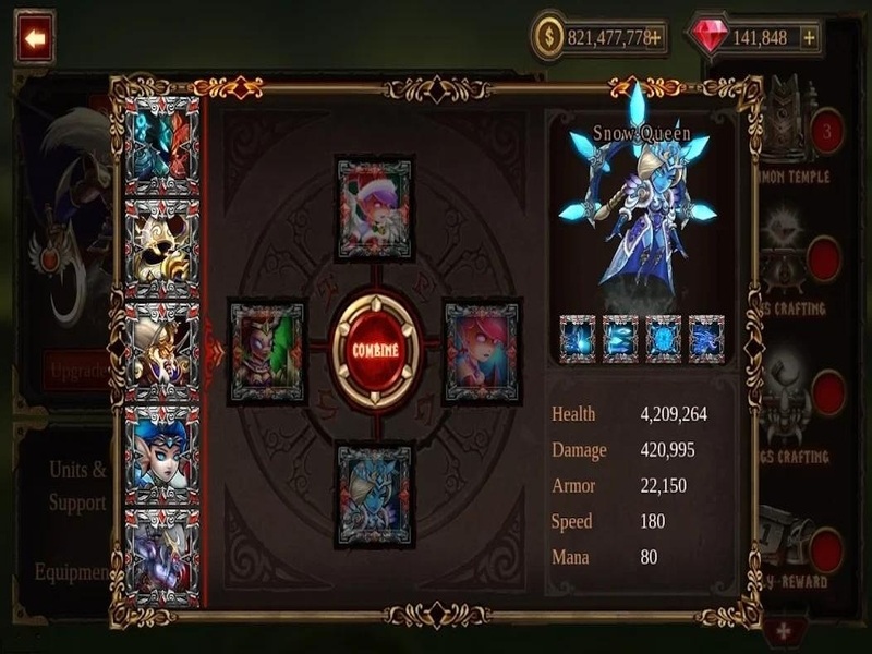 So Sánh Bản Gốc Và Bản Hack Epic Heroes War