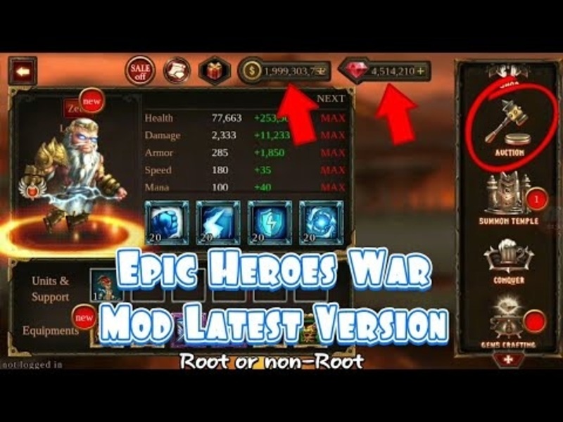 Tính Năng Nổi Bật Trong Hack Epic Heroes War