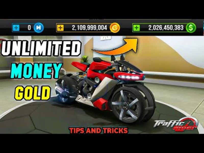 Vô hạn tiền với Traffic Rider Mod APK