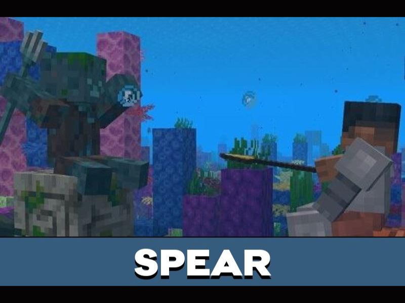 Spear trong Androidmentor Minecraft