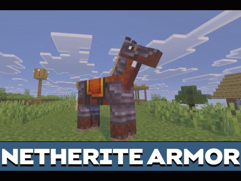 Netherite Armor trong Androidmentor Minecraft