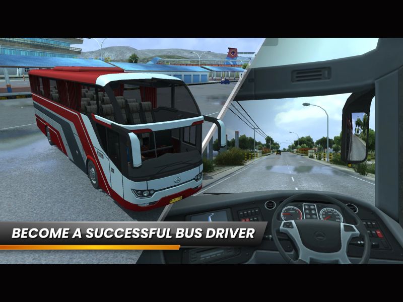 Hệ thống xe bus đặc trưng tại Indonesia trong Hack Bus Simulator Indonesia