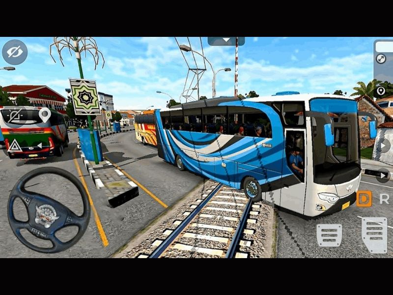 Đồ họa 3D sắc nét trong Hack Bus Simulator Indonesia
