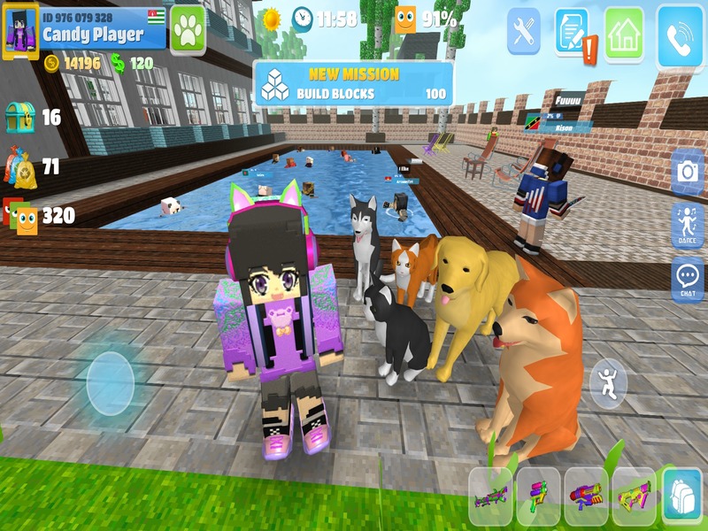 Game mô phỏng cuộc sống của lứa tuổi học sinh trong Hack School Party Craft