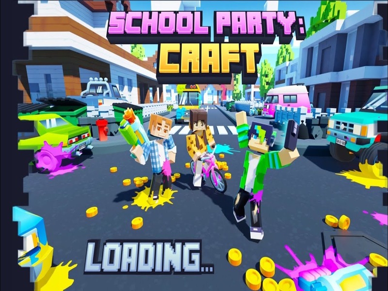 Hack School Party Craft - Cùng Xây Dựng Và Tham Gia Buổi Tiệc Học Đường Đầy Sáng Tạo