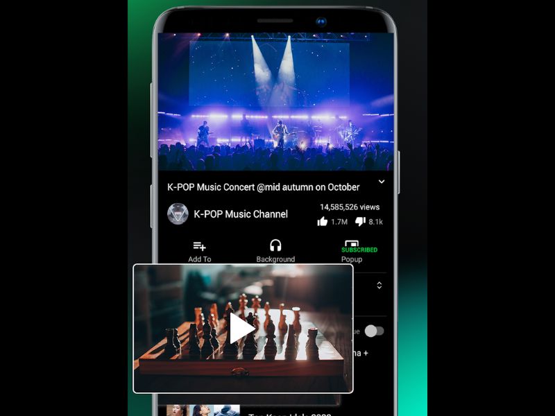 Tải Pure Tuber Mod APK (Premium, No Ads) v5.5.0.107 3 Chế Độ Phát Nền Và Tìm Kiếm Nâng Cao trong Pure Tuber Mod APK