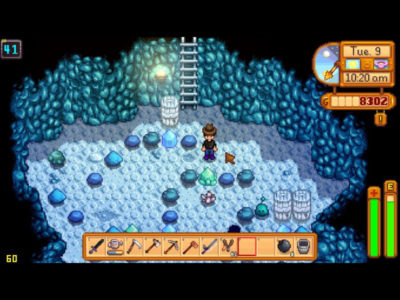 Phiêu lưu khám phá hầm mỏ hấp dẫn trong Stardew Valley APK