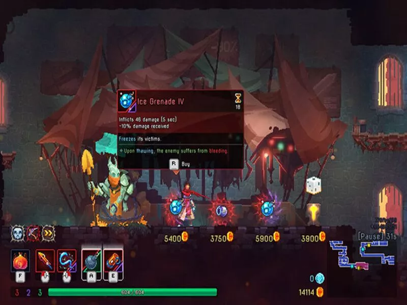 Cơ chế Roguelike mới mẻ trong Dead Cells Apk
