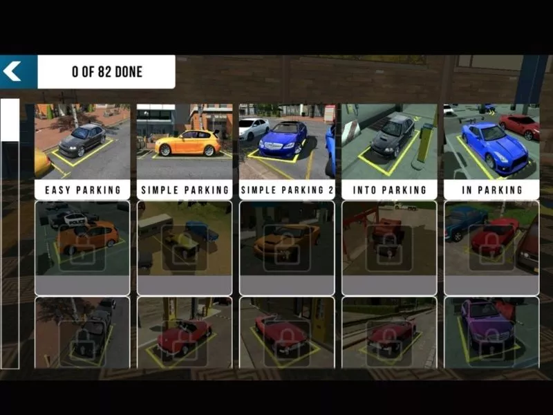 Bản đồ rộng lớn, tự do di chuyển trong Hack Car Parking Multiplayer