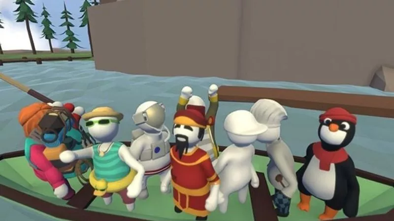 Hệ thống màn chơi đa dạng trong Human: Fall Flat Apk 