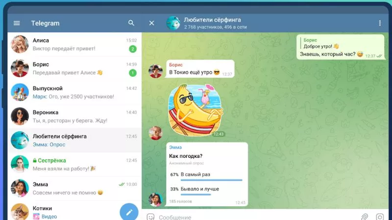 Những Tính Năng Nổi Bật Của Telegram APK