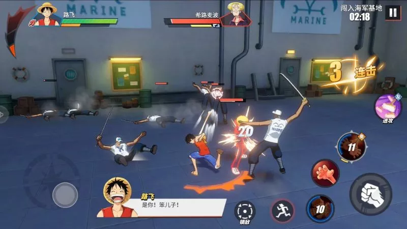 Lối Chơi Đối Kháng Đặc Sắc Và Đầy Kịch Tính Trong One Piece Fighting Path APK