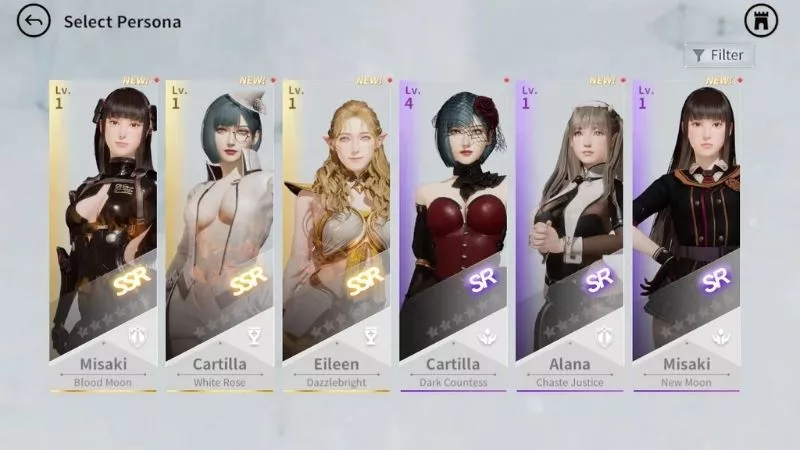 Dàn Nhân Vật Eros Quyến Rũ Với Kỹ Năng Độc Đáo Trong Rise Of Eros MOD APK