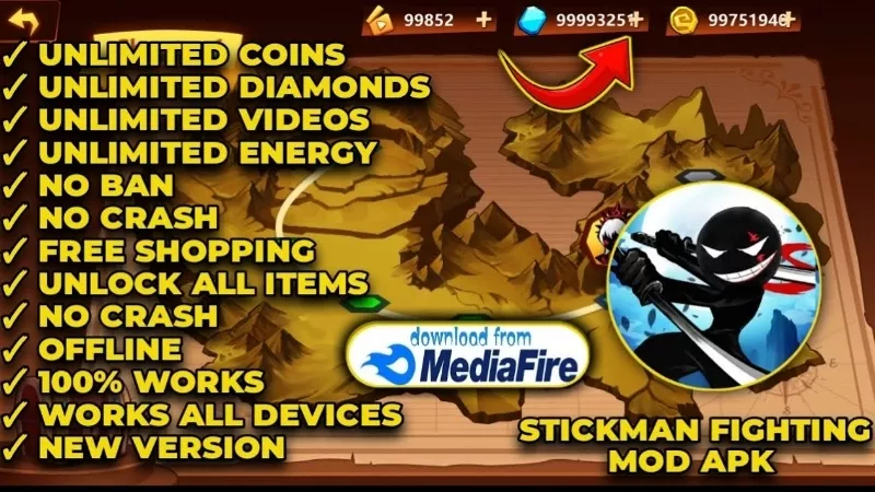 Hack Stickman Fight 2