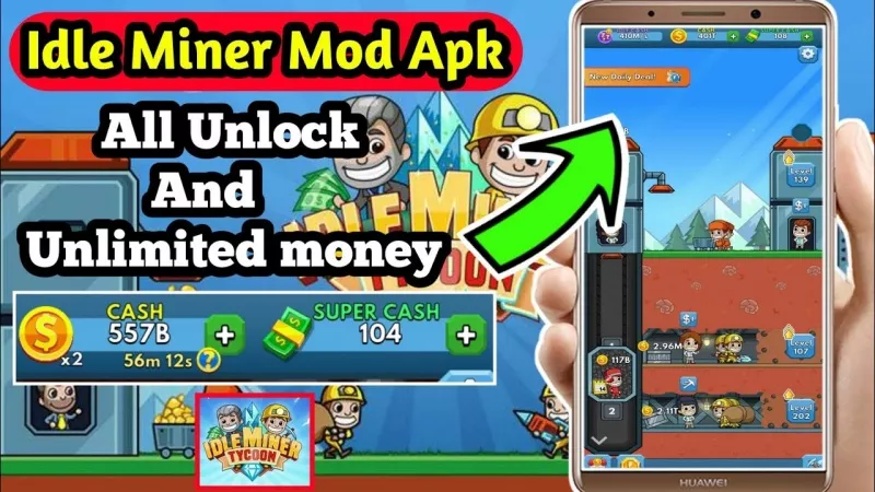 idle miner tycoon mod apk