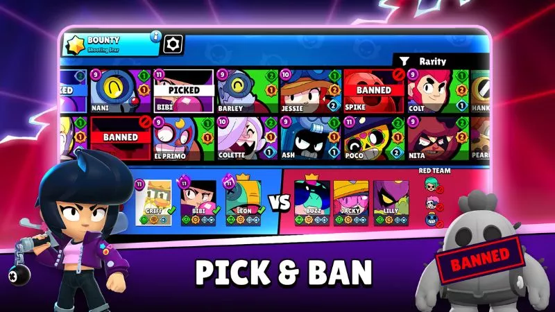 Brawl Stars APK với hệ thống Brawler.