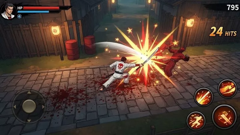 Legacy of Ninja mod apk với kiếm sĩ ninja