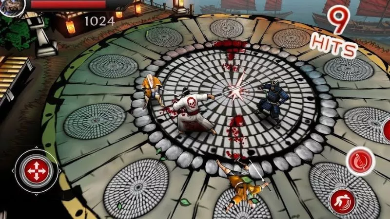 Né đòn và phản công trong Legacy of Ninja mod apk