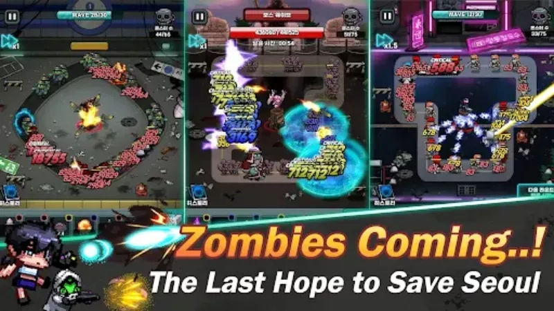 Bảo vệ Seoul qua 30 wave zombie