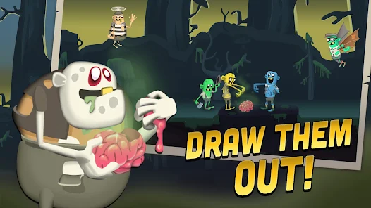 Dùng drone tìm zombie và tăng Hunting Rank