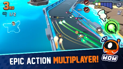 Drift để không đánh mất nhịp chạy