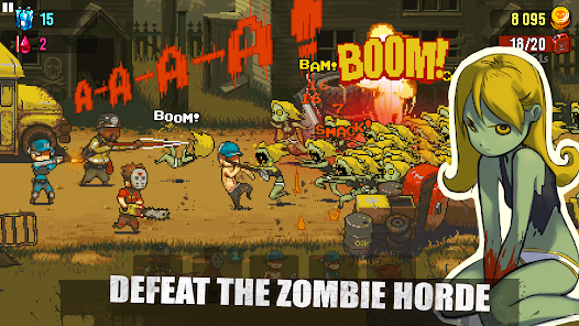 Luồn lách giữa xe bỏ hoang và zombie