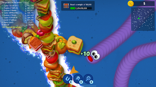 Những điều cần lưu ý khi chơi Worms Zone.io MOD APK