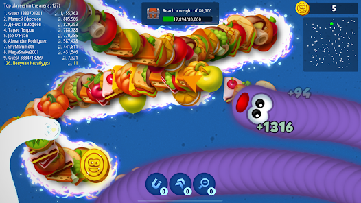 Worms Zone.io là game gì
